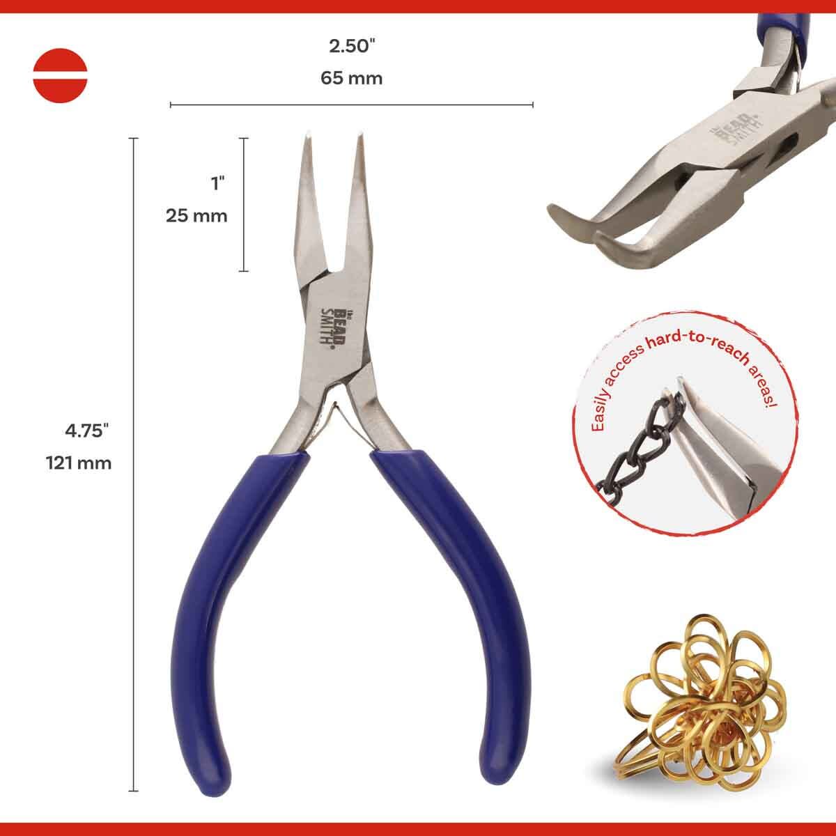 PINZA CON PUNTA PICO LORO BENT CHAINNOSE ECON PLIER1