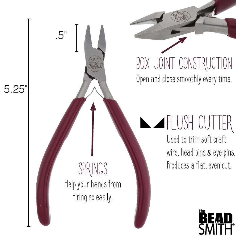 ALICATE CORTE RAS CON MANGO PVC1