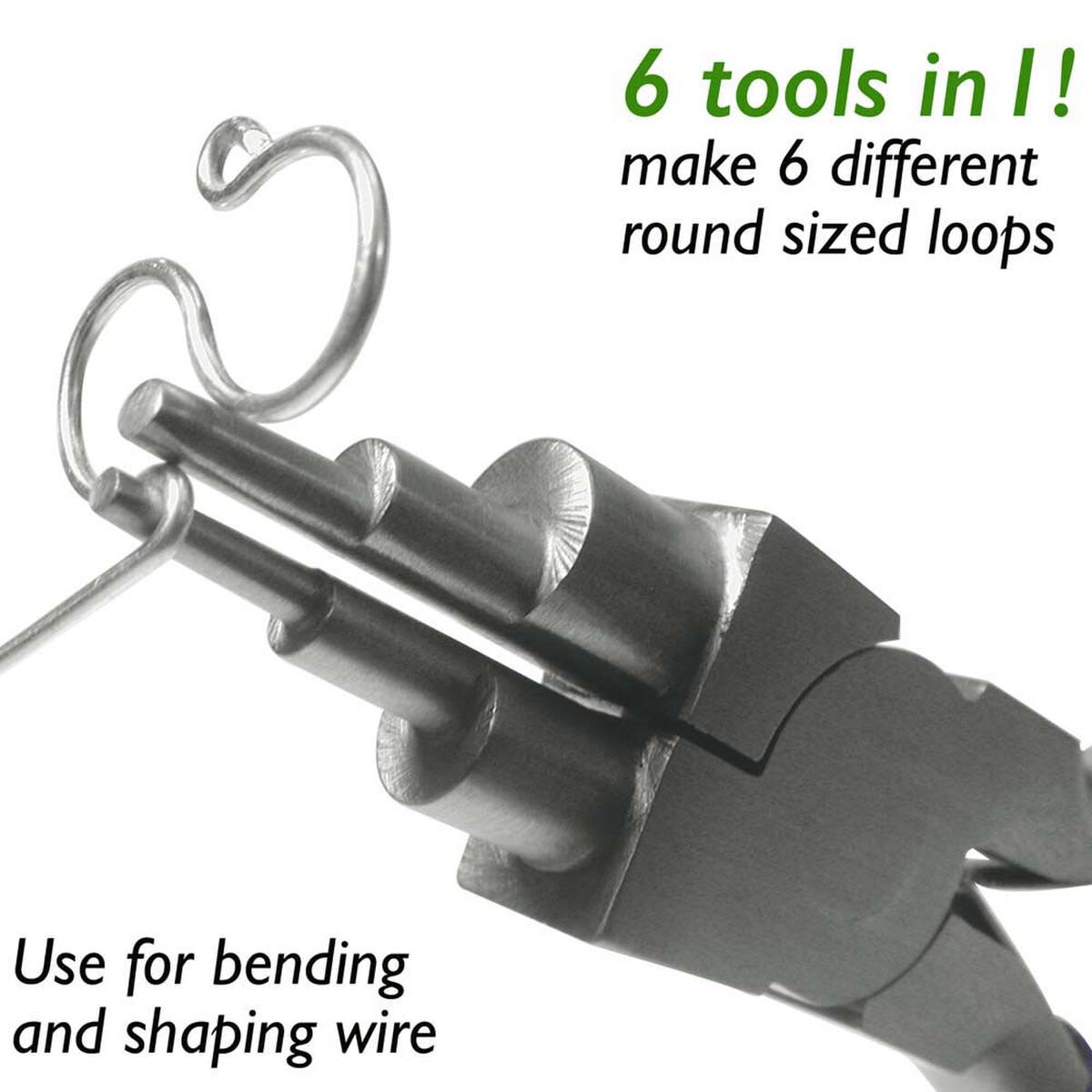 PINZA 6 EN 1 STEP WIRE LOOPING PLIER CUSHION ERGO GRP6