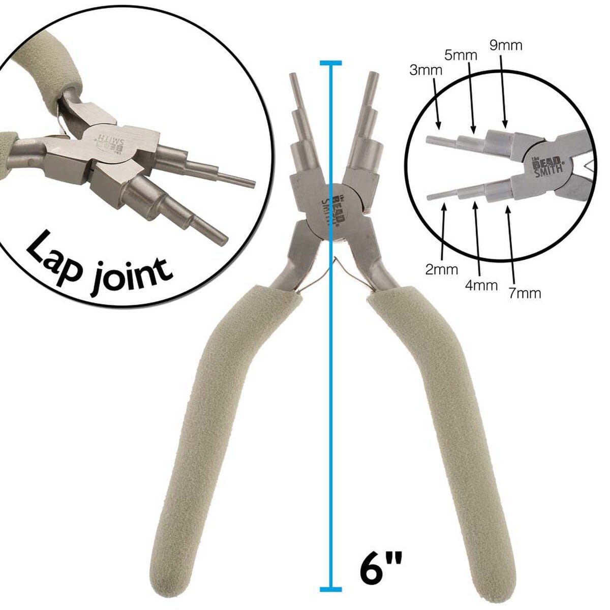 PINZA 6 EN 1 STEP WIRE LOOPING PLIER CUSHION ERGO GRP4