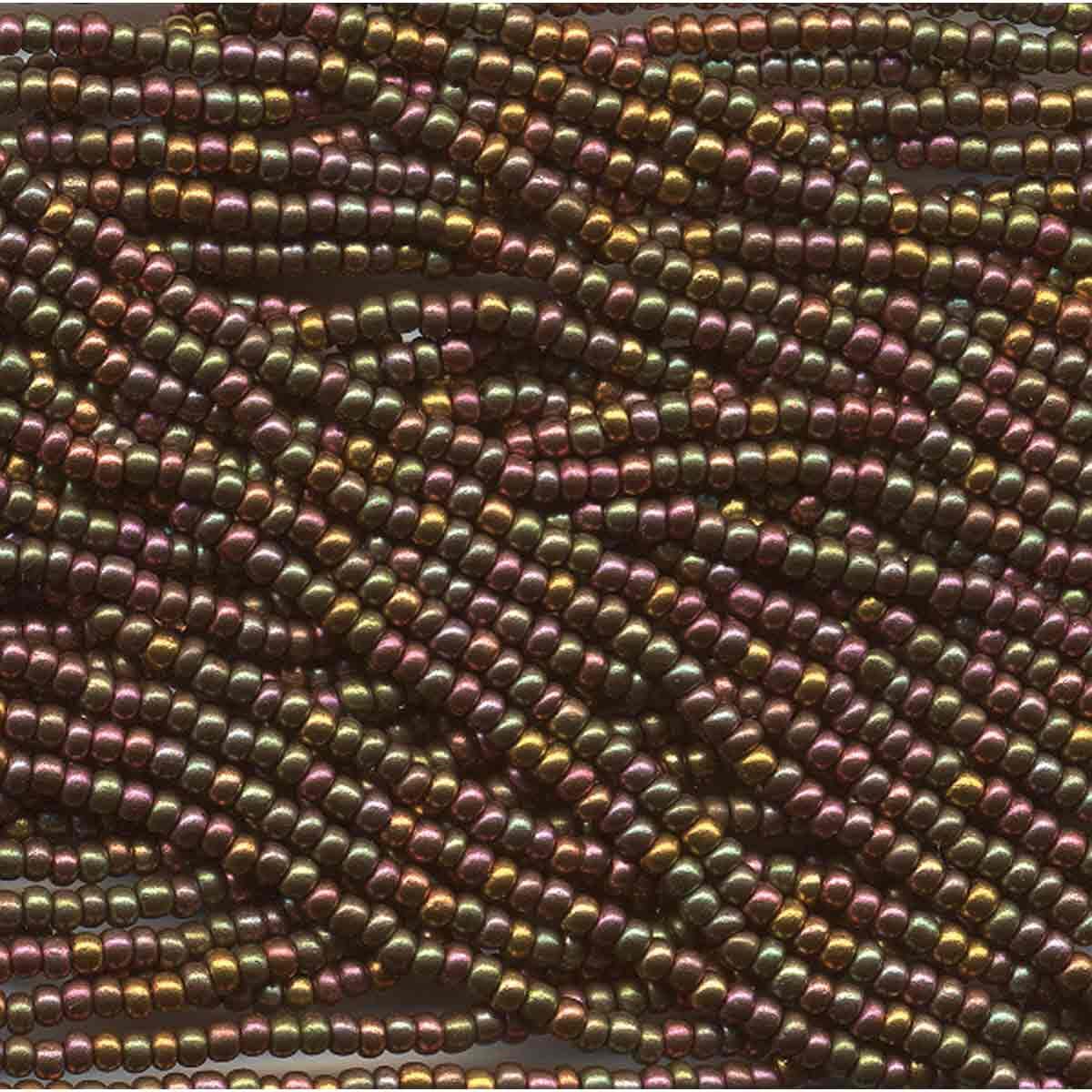 11/0 CZECH ROCAILLES APROX 18GR X MADEJA E3