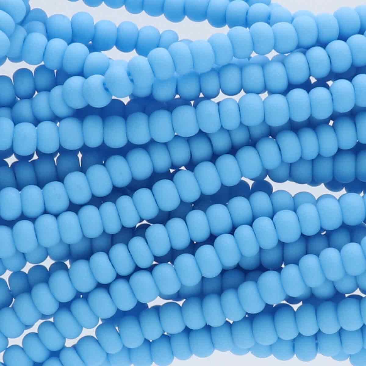 11/0 CZECH PRECIOSA APROX 18GR X MADEJA D8