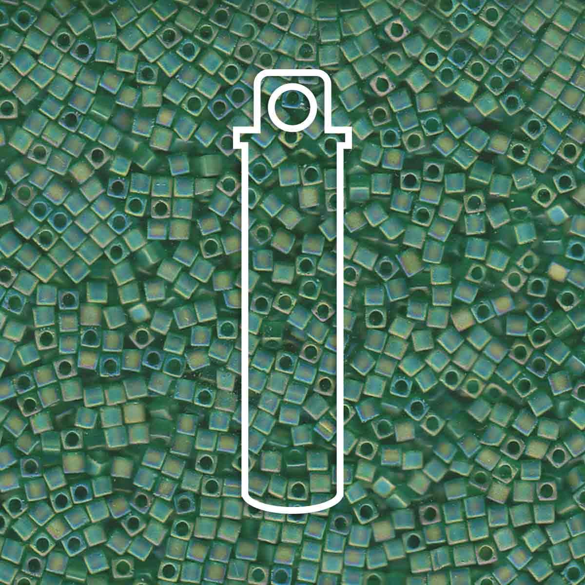 1.8MM MIYUKI SQUARES -APRX 8.2GM/TB14