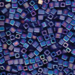 4MM MIYUKI SQUARES -APRX 20GM/TB C15