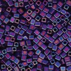 4MM MIYUKI SQUARES -APRX 20GM/TB B27