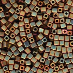 4MM MIYUKI SQUARES -APRX 20GM/TB C12