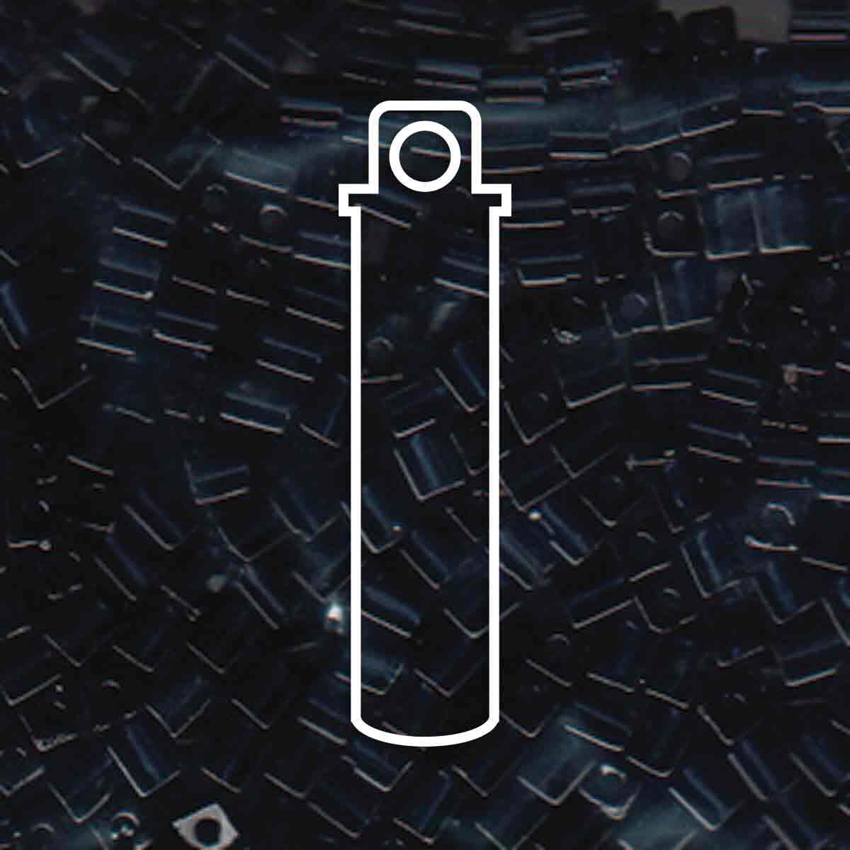 4MM MIYUKI SQUARES -APRX 20GM/TB A14