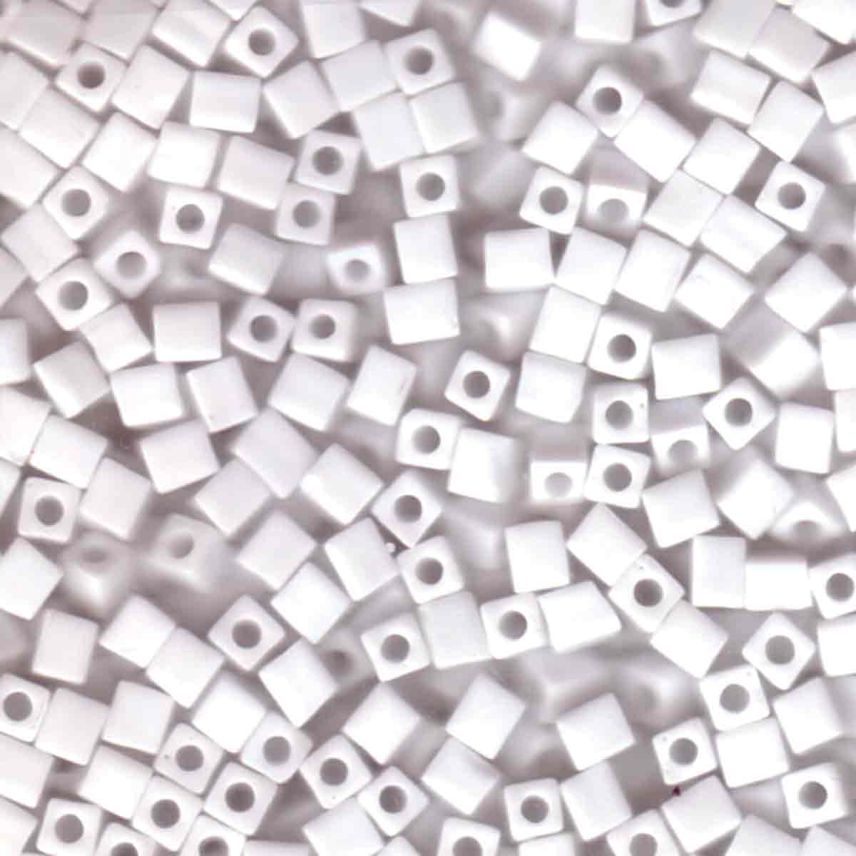 4MM MIYUKI SQUARES -APRX 20GM/TB A32