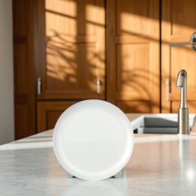 PLATO TENDIDO BLANCO 27CM OPALINE NADIR