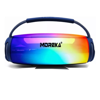 Bocina Bluetooth Moreka M-710 RGB Radio FM Resistente al agua1