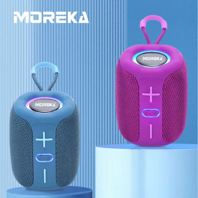 Bocina  Moreka 404 RGB, Bluetooth, TF Card, Radio FM, USB3