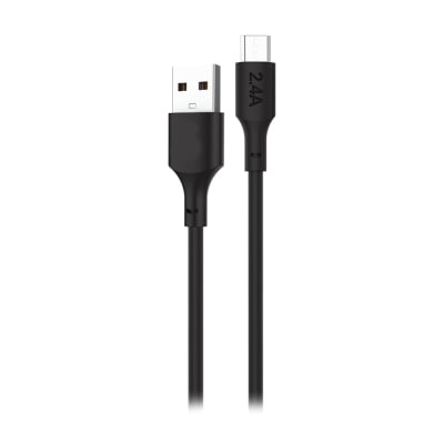 Cable Tipo V8 Micro USB, Moreka CB-045 3.1A 1 M.