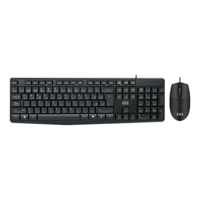 Teclado y Mouse Alámbrico Delgado CE-WS790 Control Expert1