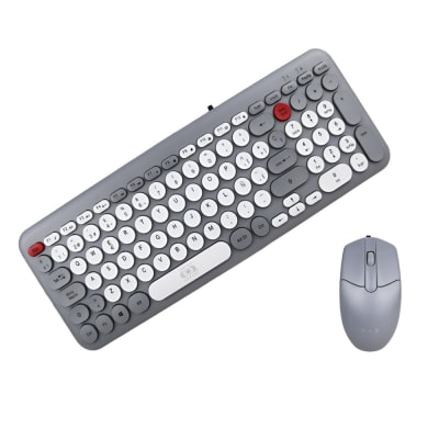 Combo Teclado Y Mouse Alámbrico Usb Español Windows Laptop CE-WD6801
