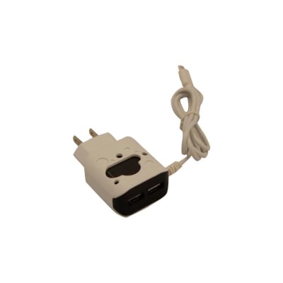 Cargador Moreka M-1078, 3.1 A, 2 Usb Cable Tipo C, Led1