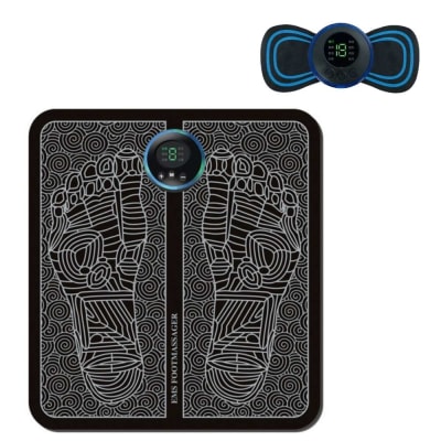 Masajeador Eléctrico Pies Cuello Espalda Cuerpo Portátil Recargables9