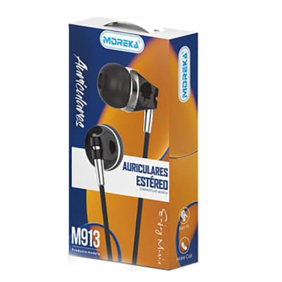 Audifonos Moreka M-913, Alámbricos, Manos Libres, 3.5mm6