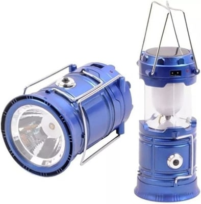 Lámpara Solar Para Camping Moreka LJ5800 Usb, Power Bank Básic