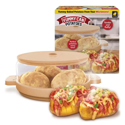 Bandeja para Hornear Rápido papas en Microndas Yummy Can9