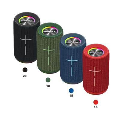 Bocina Bluetooth Moreka M-716 TF Card Radio FM Resistente al agua10