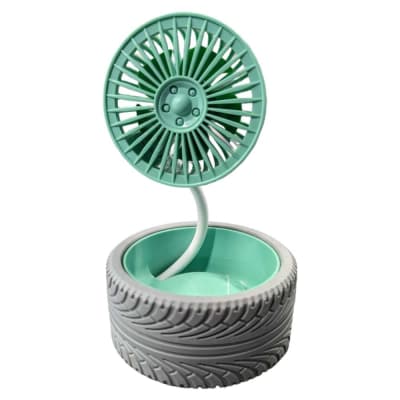 Mini Ventilador eléctrico Neumatico 9.5cm Recargable FS1031