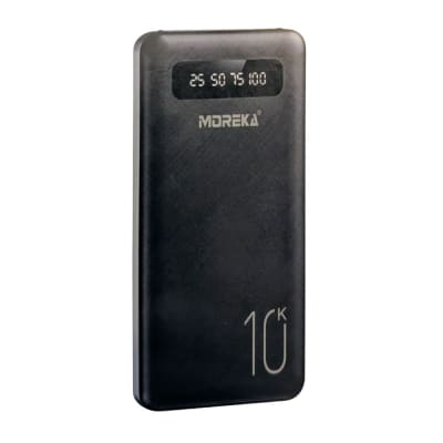 Power Bank Moreka K102 10000mAh 37Wh Linterna compacta ligera