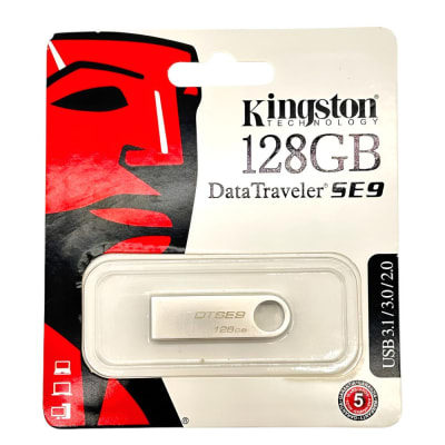 Memoria USB Kingston 128GB DataTraveler SE9 3.0 Metal1