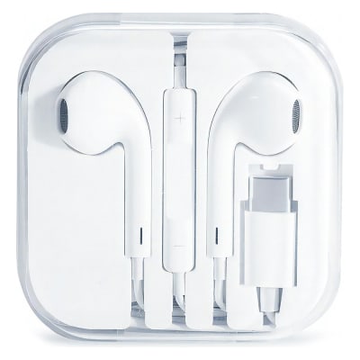 Audífonos Moreka M918 Alámbricos Tipo C Manos Libres Control de play/pausa.