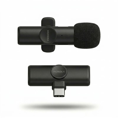 Micrófono  para celular Inalámbrico Pequeño MOREKA ML-021