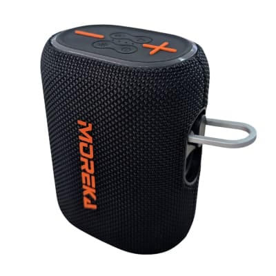 Bocina Power Bank Moreka 439 10W 5000mAh cables tipo IP y C hasta 25 Horas2