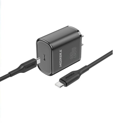 Cargador Moreka P209 20W Tipo C-C con cable 1 metro