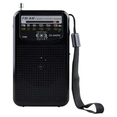 Radio Portátil Am FM de Bolsillo CE-AM2FM Entrada Audifonos