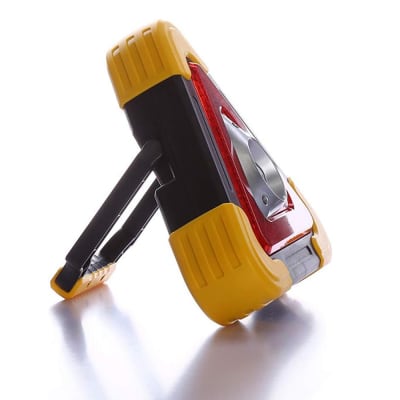 Triángulo de Advertencia LED Solar COB  2200 mAh  powerbank 18.5 largo IP65 Moreka SQ-66091