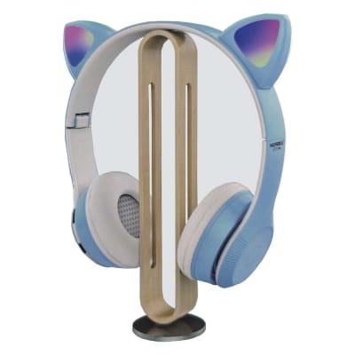 Audífonos Diadema Gato Bluetooth  Moreka ST75M Inalámbrico Plegable1