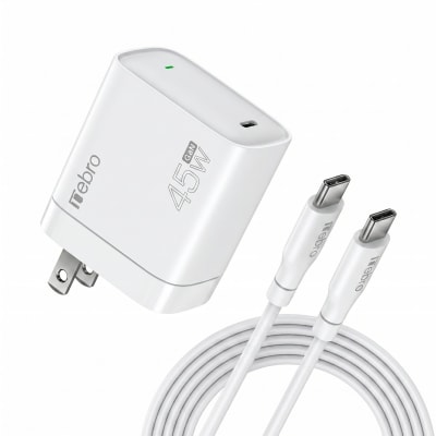 Cargador cable Tipo C NEBRO VGA054T 45W1