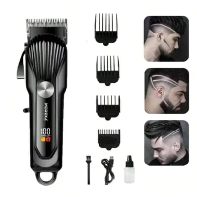 Afeitadora Cortapelos Eléctrica Inalámbrica pantalla Led para Hombres recargable W251