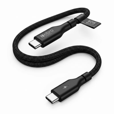 Cable NEBRO SILICON TIPO C a TIPO-C Nebro WD-05TT 1 Metro Carga Rápida 60W 5A