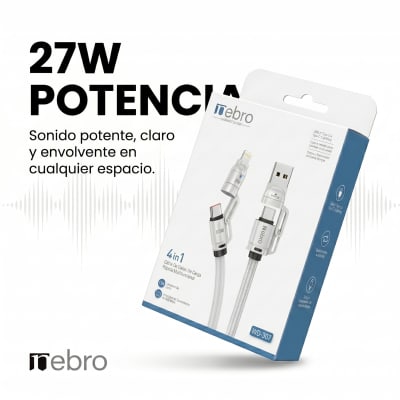 Cable Tipo C Modelo WD307 27W8