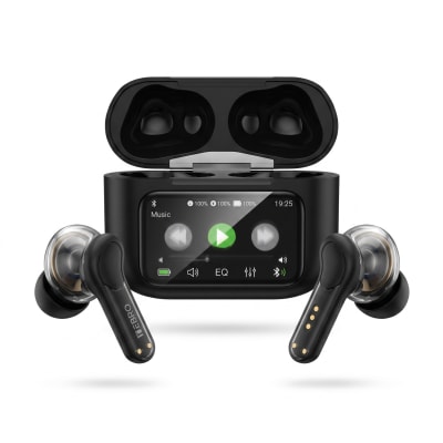 Audífonos Inalámbricos Nebro WE-509 Bluetooth 5.4 Cancelación Activa de Ruido Sonido HiFi Efectos Espaciales Pantalla Táctil LCD