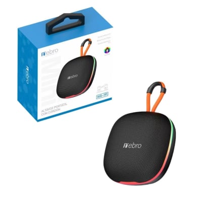 Bocina Nebro 10W 2X5W Bluetooth recargable USB TWS WG-1912