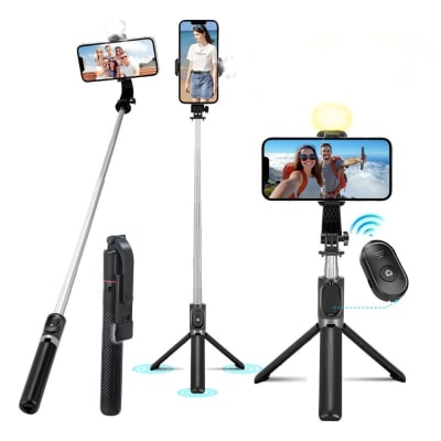 Baston Selfie Stick Tripie Celular Control Remoto Bluetooth X17D