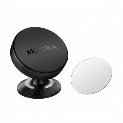 Soporte Magnético para Auto Moreka ZJ-019 de Aleación de Aluminio Sujeción 3350Gs Giro 360° Operación con Una Mano Compatibilidad Universal para Todos los Celulares6