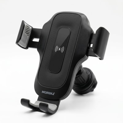 Soporte Celular Auto Carga Inalámbrica 15w Moreka Zj-0211