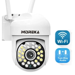 Cámara IP 360° Wifi 2mp Visión Nocturna 1080p Contra Agua IP66 Jk-002
