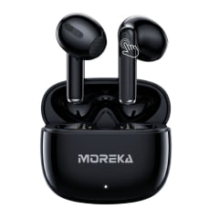 Audífono Inalámbrico Moreka E602 31h con Estuche Cancelación de Ruido Táctil Interruptor Libre
