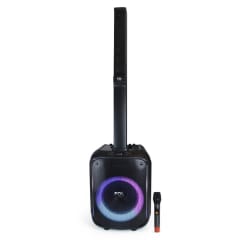Torre de Sonido 100W Subwoofer 10? + 4 bocinas de 2.25?con Micrófono Recargable FS-T868