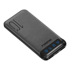 Power Bank Moreka K100 1000mAh 37Wh Puertos de Salida 3 (2 x USB + 1 x USB-C)
