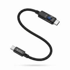 Cable con pantalla digital 100w 1.2m C/C nebro Modelo WD117T