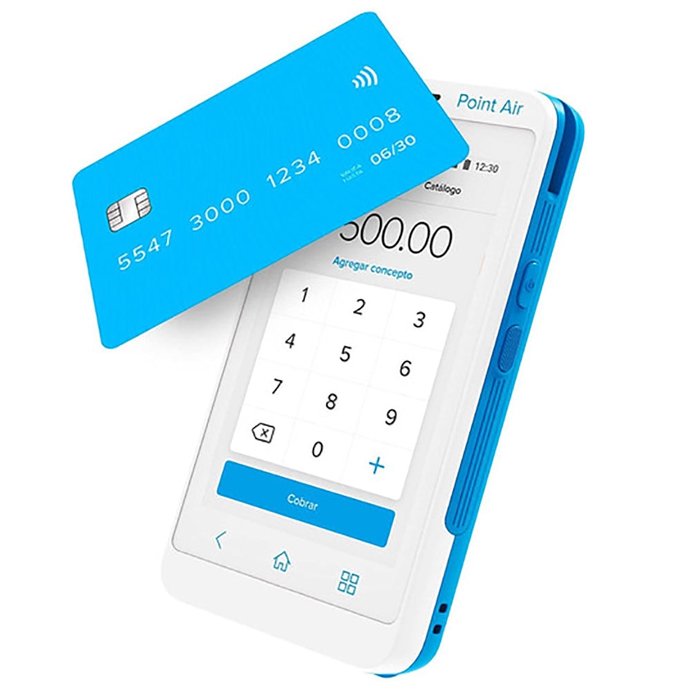 Point Air Lector De Tarjetas Bancarias 4G con Internet Gratis2