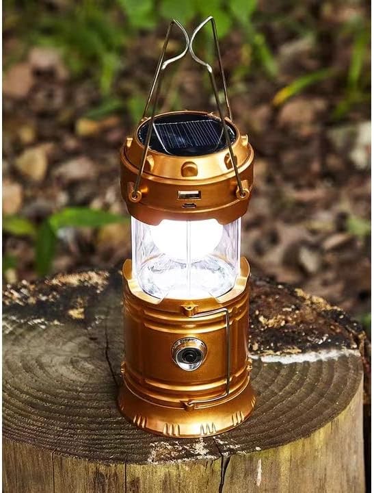 Lámpara Solar Para Camping Moreka LJ5800 Usb, Power Bank Básic2